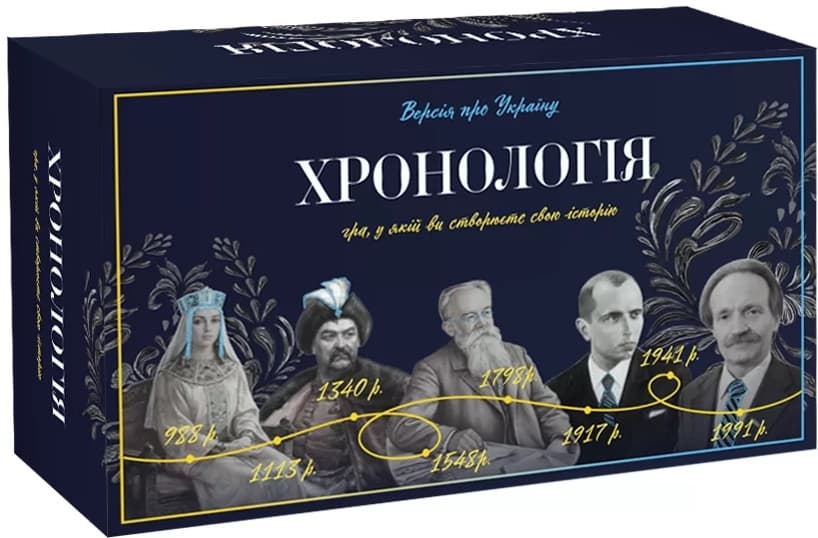 Настольная игра Хронология: История Украины (Memo Games) - Купить в ...