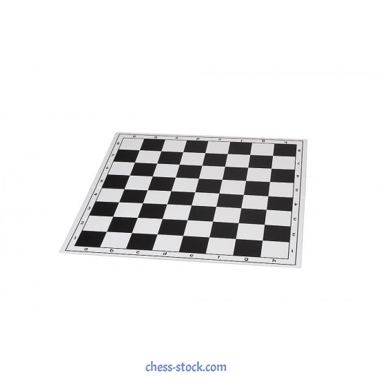 Шахова дошка складна 51 см х 51 см, чорно-біла