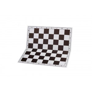 Шахова дошка складна 51 см х 51 см, чорно-біла