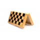 Шахова дошка складна дерево, 36,5см х 36,5см (Україна)