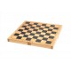 Шахматная доска складная дерево, 36,5см х 36,5см (Украина)