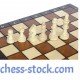 Шаховий набір магнітний дерев'яний, 28см х 28см, (Мадон 140)