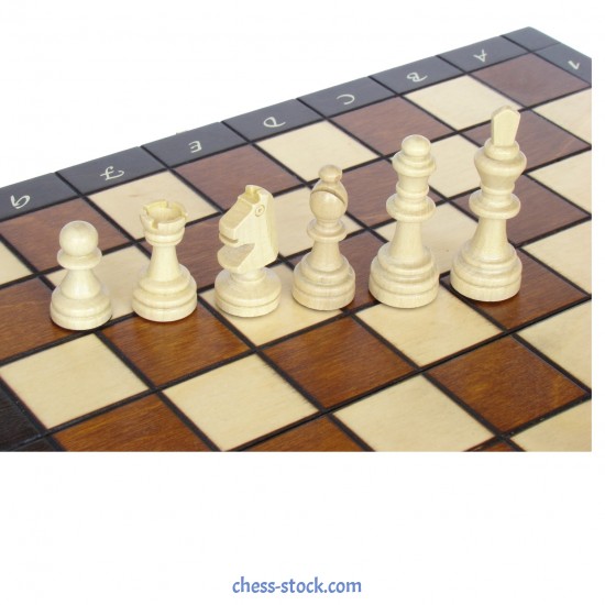 Шахматный набор магнитный деревянный,28см х 28см, (Мадон 140)