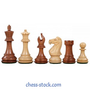 Шахматные фигуры Английский конь №6 (коричневые)