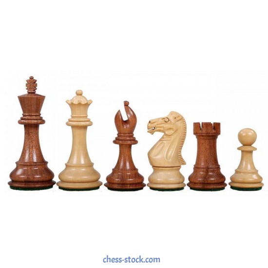 Шахматные фигуры Английский конь №5 (коричневые)