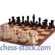 Шаховий набір DGT Box Grey, 43см х 43см