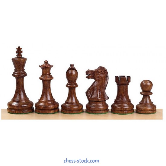 Шахові фігури Executive №6 (коричневі)