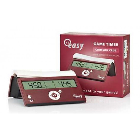 Шаховий годинник DGT Easy Crimson Cruze
