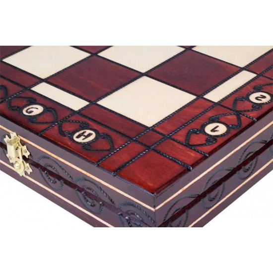 Набор шахмат Амбассадор, 54см х 54см, (Мадон 128)