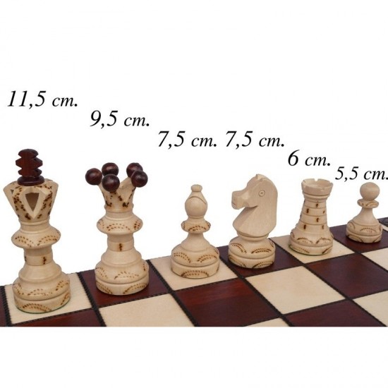 Набор шахмат Амбассадор, 54см х 54см, (Мадон 128)
