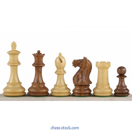 Шахматные фигуры Стаунтон №6 OXFORD (коричневые)