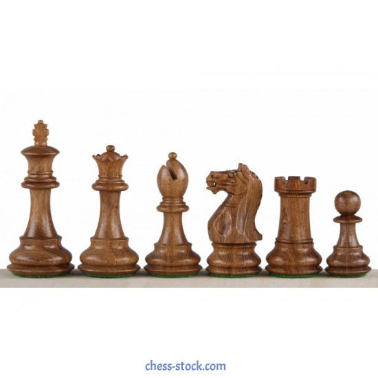 Шахові фігури  Стаунтон №6 OXFORD (коричневі)