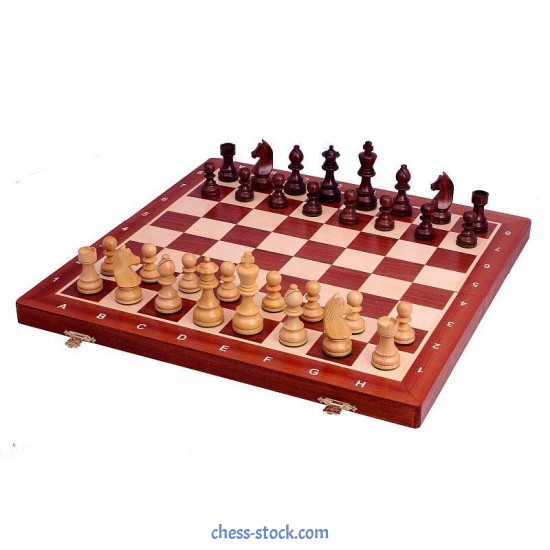 Шаховий набір (дошка №6 + German Acacia 3,75)