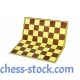 Шахматная доска картонная, (шашки) двухсторонняя, 47 х 47 см