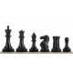 Шахматные фигуры Эксклюзивные №6, утяжеленные, Natural & Black