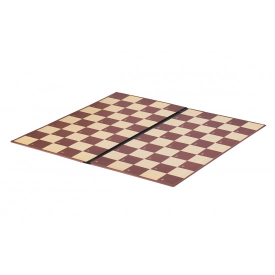 Доска для шашек и шахмат двухсторонняя на 64 и 100 клеток, 40см х 40см