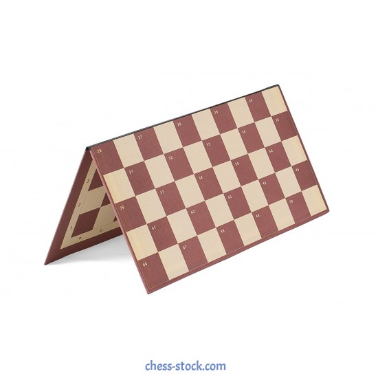Дошка для шашок та шахів двостороння на 64 і 100 клітинок, 40см х 40см