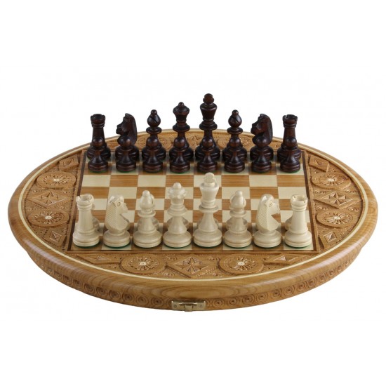 Шахи Рубін - ручна робота, 35 х 35 см