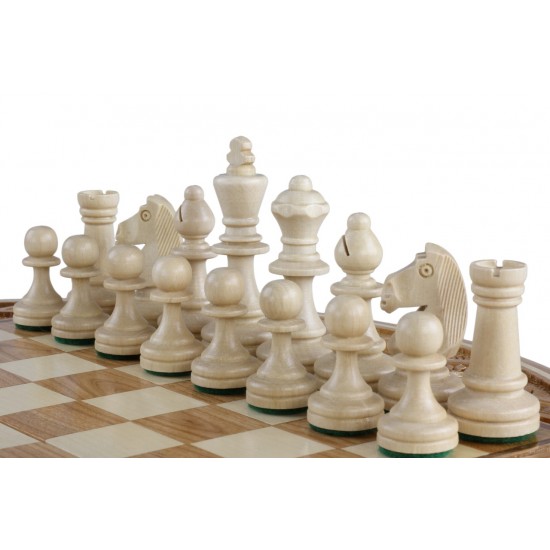 Шахматы Рубин - ручная работа, 35см х 35см