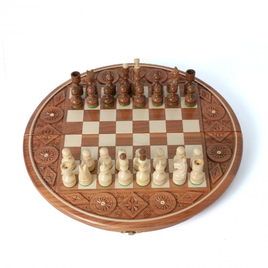 Шахи Рубін - ручна робота, 35 х 35 см