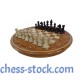 Шахматы Рубин - ручная работа, 35см х 35см
