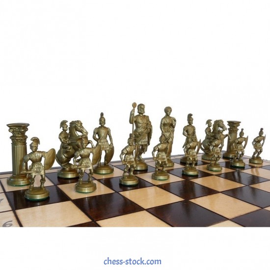 Набір шахів Спартанці (Spartan), 49см х 49см, Мадон 139