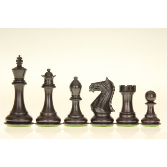Шахові фігури Супрім №6 (чорні) Шахові фігури Супрім №6 (чорні)