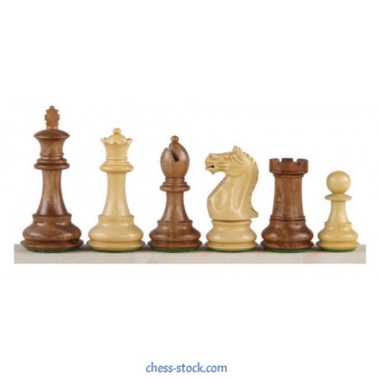 Шахові фігури Оксфорд №6 (коричневі)