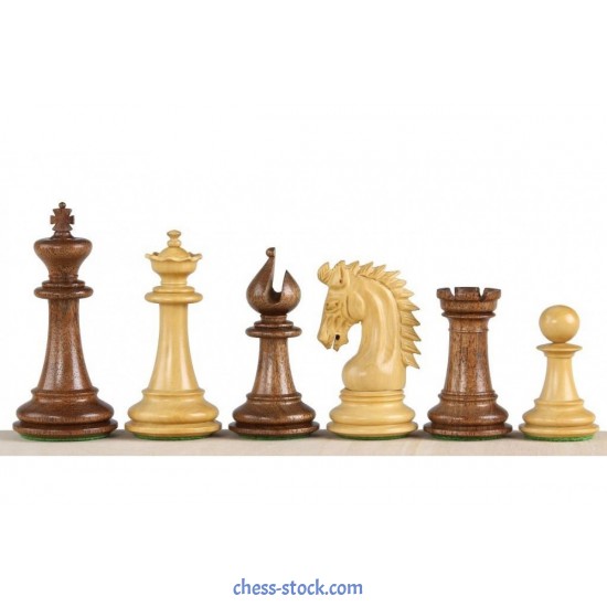 Шахові фігури Шейх №6+ (коричневі)