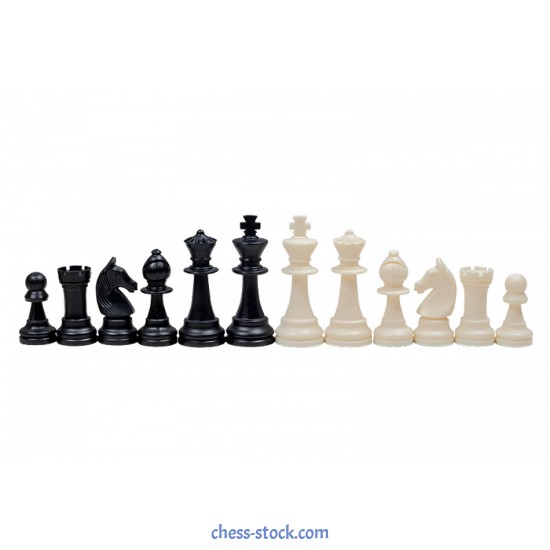 Шахматные фигуры Стаунтон №6 (пластик)