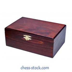 Дерев'яна коробка для зберігання фігур