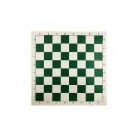 Рулонна вінілова дошка, біло-зелена, 50см х 50см (Китай)