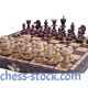 Набор шахмат Маленькая  Жемчужина, 29см х 29см, (Мадон 134)