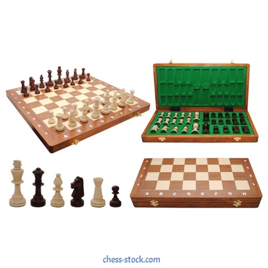 Набор шахмат Турнирные №5, 49см х 49см, (Мадон 95)