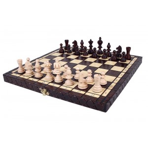 Набір шахів Олімпійські середні, 35см х 35см, (Мадон 122A) Набір шахів Олімпійські середні, 35см х 35см, (Мадон 122A)