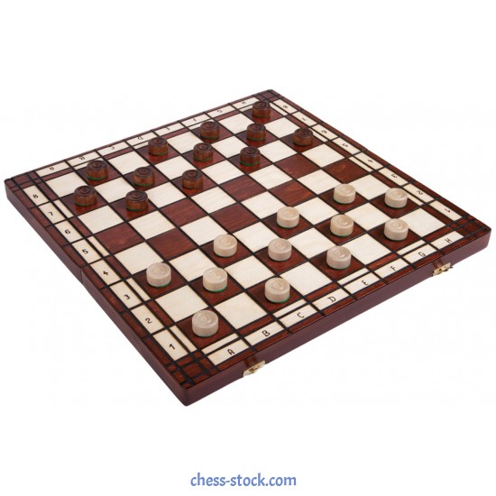 Набір шахи + шашки великі, 48см х 48см, (Мадон 165)