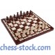 Набор шахматы + шашки большие, 48см х 48см, (Мадон 165)