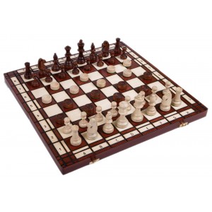 Набор шахматы + шашки большие, 48см х 48см, (Мадон 165)