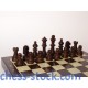 Шахматный набор магнитный (малый), 20см х 20см, (Мадон 140М)