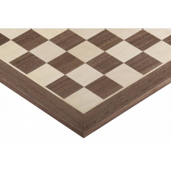 Шахова дошка Walnut №5 нескладна без позначень