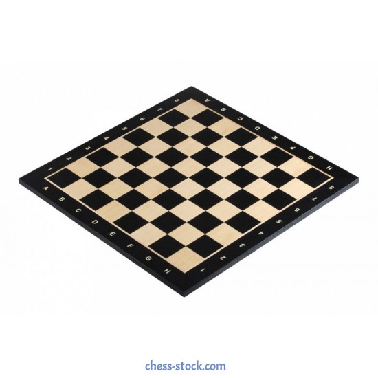 Шахова дошка Black Maple №6 нескладна з позначеннями