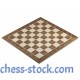 Шахматная доска Walnut №6 нескладная с обозначениями