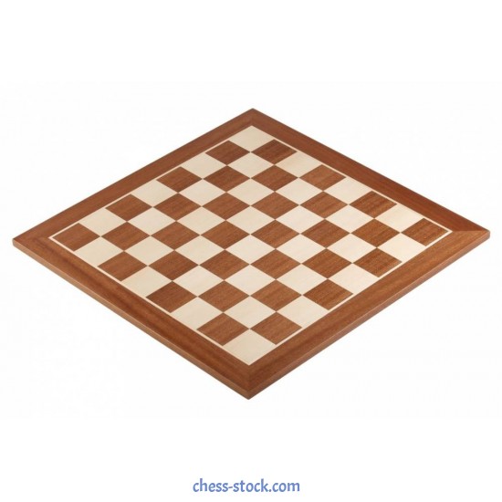 Шахова дошка Sapele Maple Dark №6, 54 х 54 см