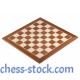 Шахова дошка Sapele Maple Dark №6, 54 х 54 см