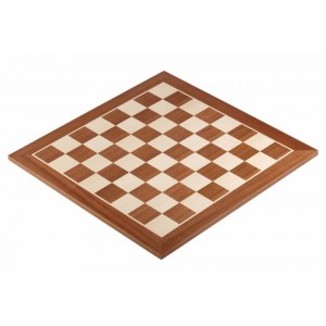Шахматная доска Sapele Maple Dark №6, 54 х 54 см