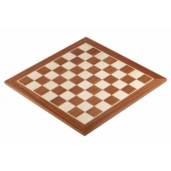 Шахматная доска Sapele Maple Dark №6, 54 х 54 см