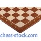 Шахова дошка Sapele Maple Dark №6 нескладна з позначеннями