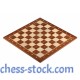 Шахова дошка Sapele Maple Dark №6 нескладна з позначеннями