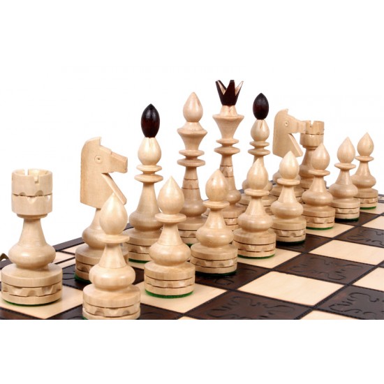 Набір шахів Індійські великі, 54см х 54см (Мадон 119)