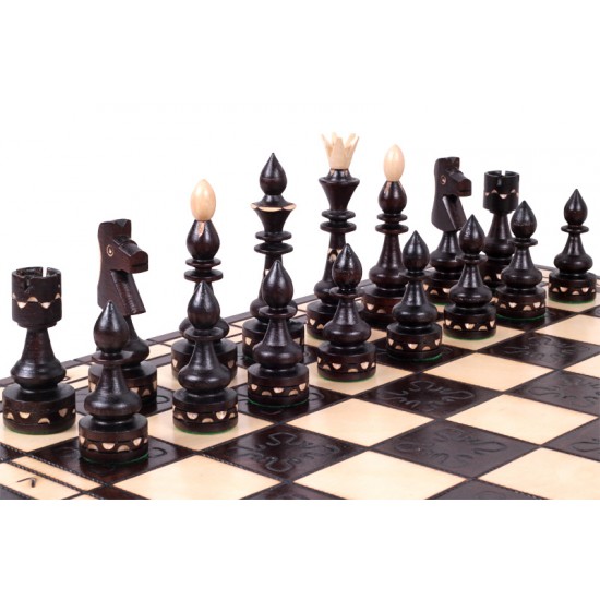 Набор шахмат Индийские большие, 54см х 54см (Мадон 119)